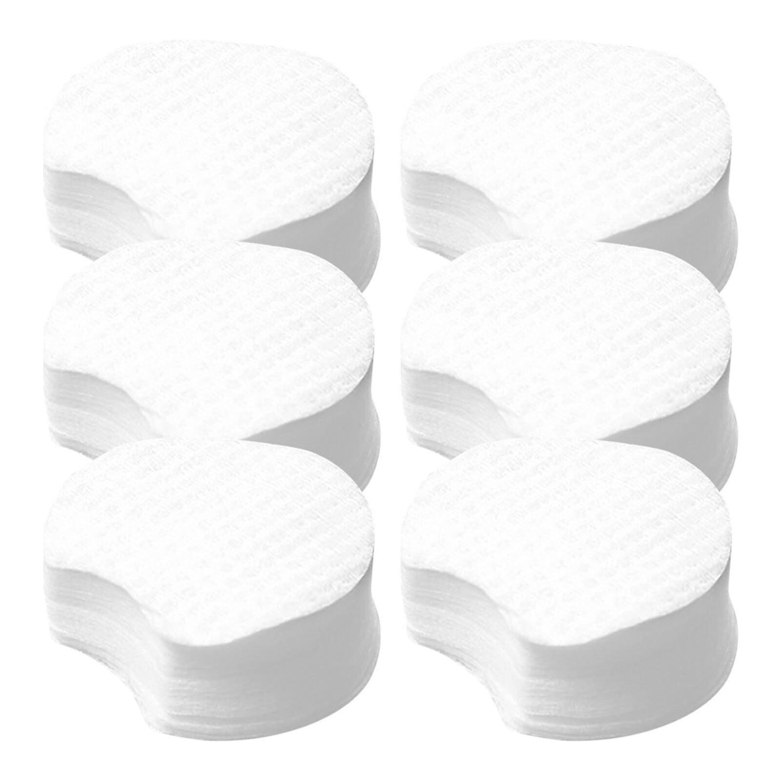 Dischetti Struccanti Semi Tondi 2400 Pezzi Non Tessuto | Bianco, Uso Multiuso e Assorbimento Potenziato, Adatti a Pelle Sensibile, per Palestra e Viaggio
