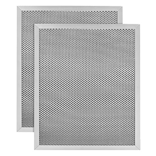 VNF 503 Range Hood Filter 10.5 x 8.75 Filter with 3 layers- Aluminum Range Hood Filter Compatible With Broan NuTone Range Hood - 8 3/4" X 10 1/2" x 5/16" (2 Pack)