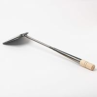 Vista 2 de Endoshoji TKG ATY14002 - Espátula china, mediana, longitud de la parte x ancho x longitud del mango 3.5 x 4.5 x 13.2 pulgadas