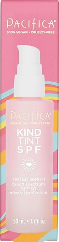 Miniatura 6 de Pacifica Beauty, Kind Tint - Protector solar tintado SPF 30, protección solar UVAUVB de amplio espectro, protector solar mineral con óxido de zinc,