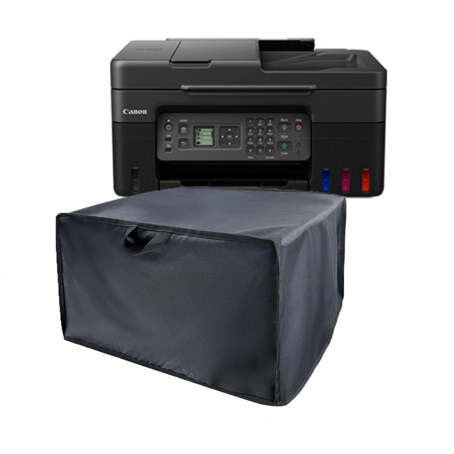 Printer Dust Cover Compatible for Canon PIXMA MegaTank G2770 / G3770 / G4770 All-in-one,Premium Nylon, Water-Resistant, Durable, Anti-Static Protection for Home & Office Printers (Dorca)- Black (B0DHD7FQB7) Amazon Price History, Amazon Price Tracker