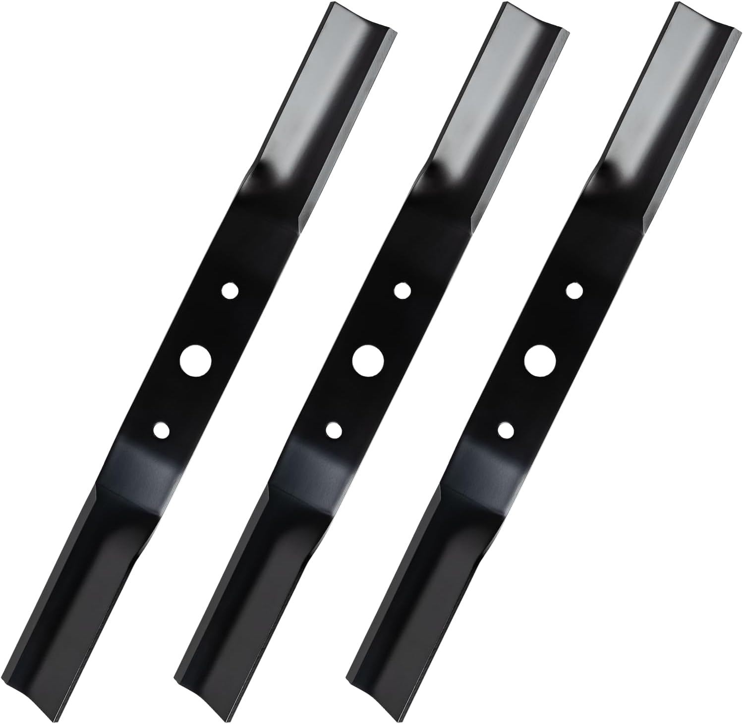 91-585 Mower Blades Compatible with Woods 72" Decks Prd7200 Rd72 Rd7200 Rd7200-2, Heavy Duty Blade Replace 1008199 1008199kt 10081899kt2, 3 Pack