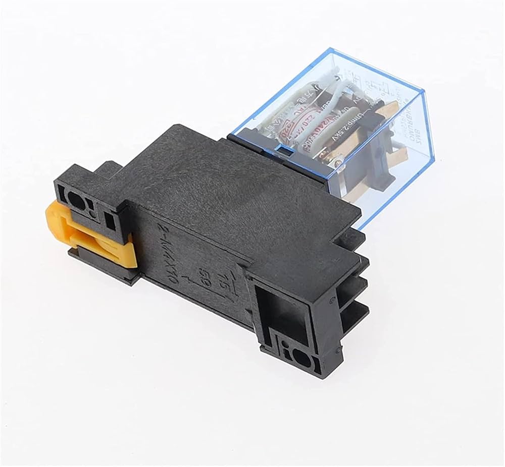 Amazon.co.jp: リレー 10 セット/ロット汎用リレー MY2 DPDT 8