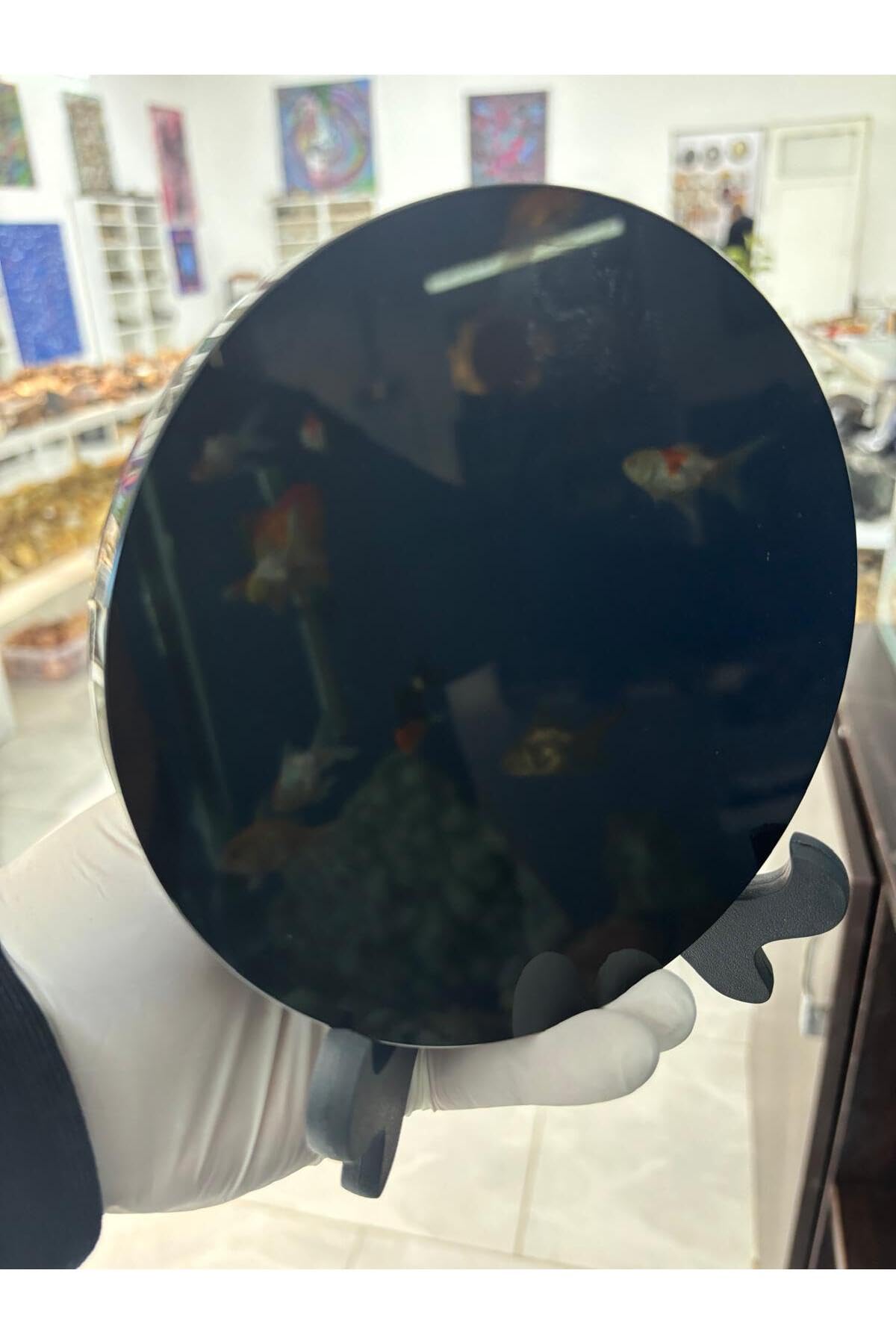Gemsartdeco Obsidyen Ayna Özel Tasarım