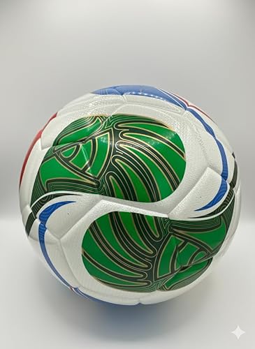 Miniatura 4 de Balón de fútbol de tamaño oficial de la Copa del Mundo 2026, talla 5, fútbol profesional para entrenamiento y partido, piel sintética duradera con