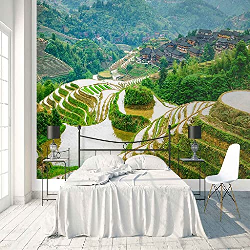 Papier Peint Panoramique 3D pour Agrandir une Chambre - 4