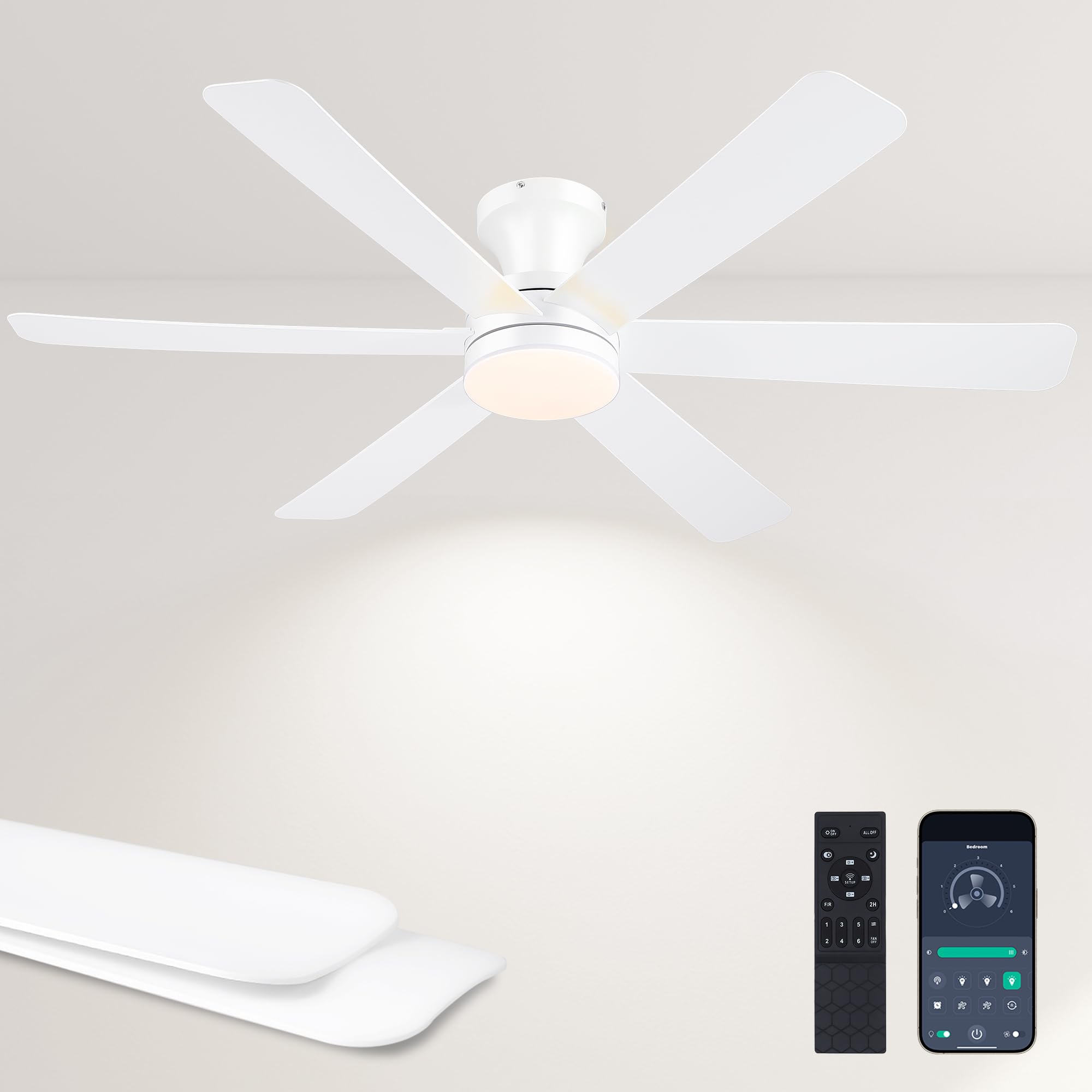 Photo 1 of GJeg 46" Ceiling Fan with Lights