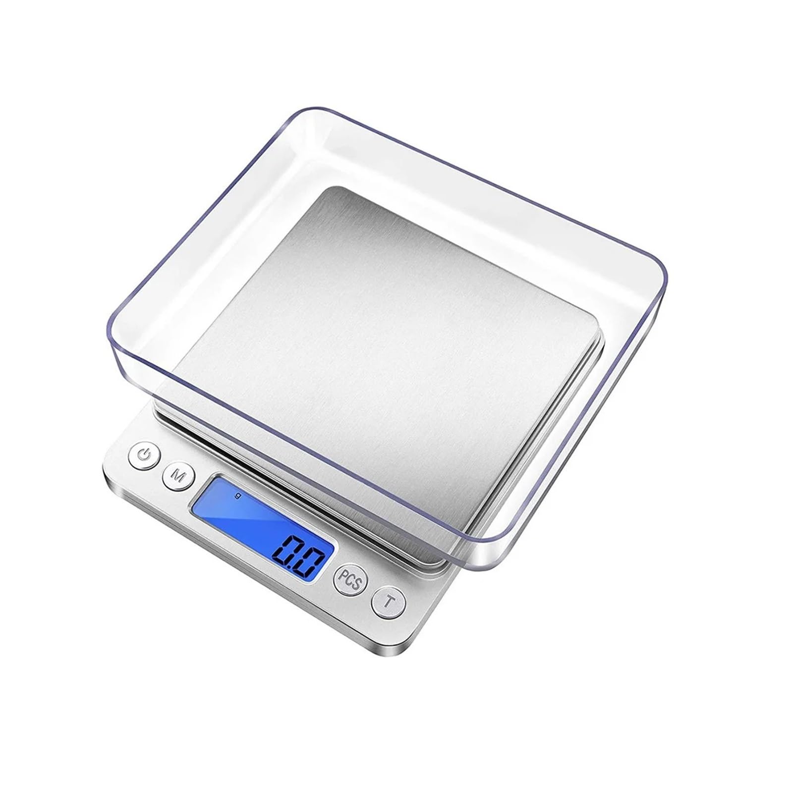 Skala ważenia, 2szt. 3kg 0.1g LCD Cyfrowa Elektroniczna Waga Kuchenna, Do Herbaty I Ciast dla podróży, zakupów, poczty
