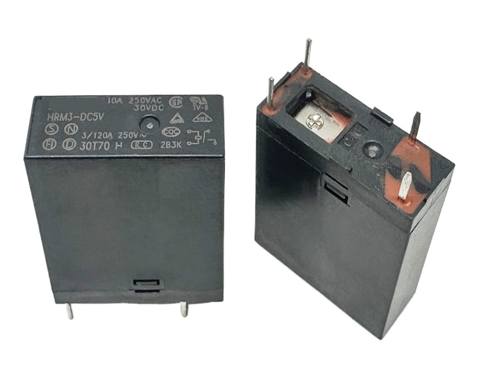 SMGLRUEAT 1pc HRM3-DC5V (36F-1A-10A) Relay 4 pins