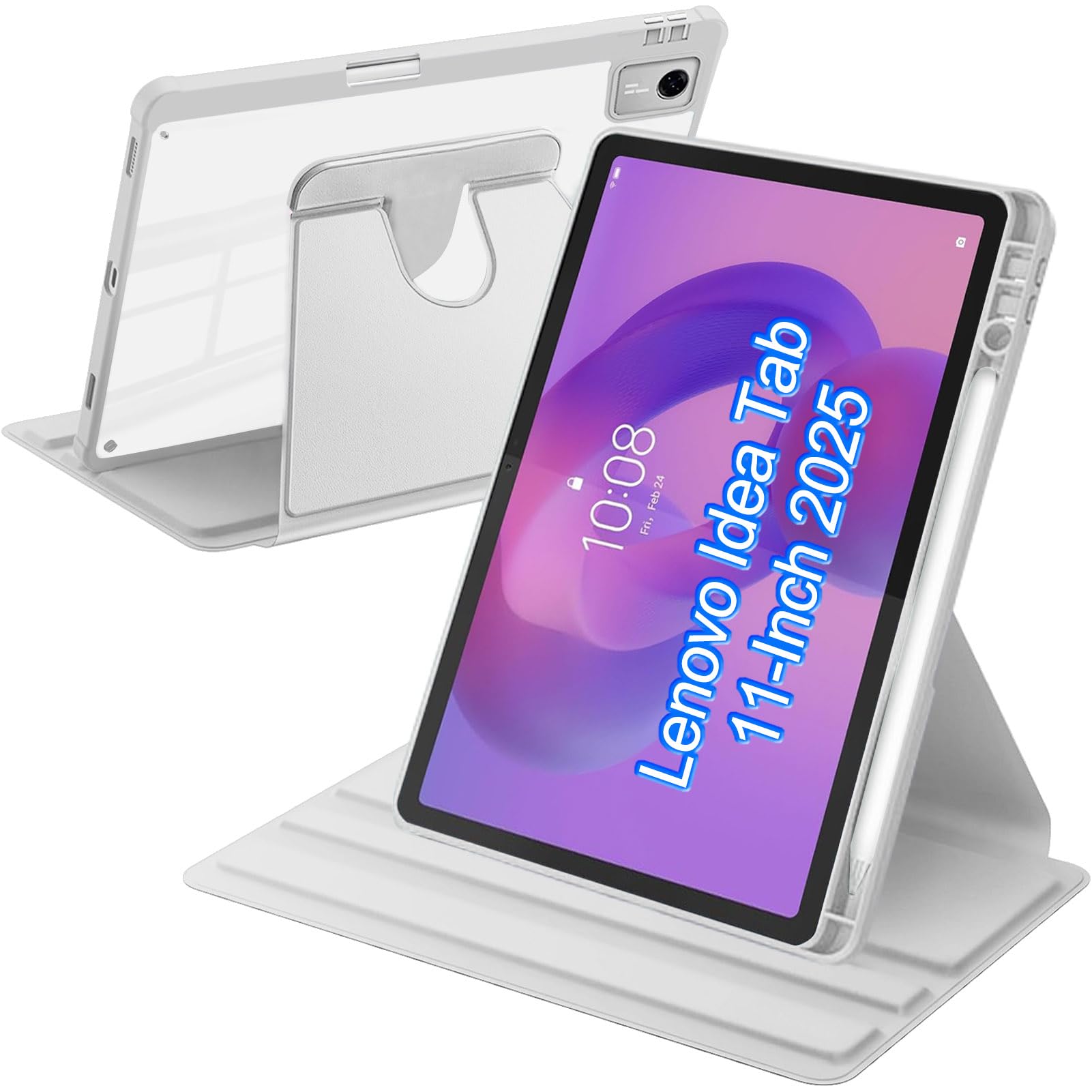 SIMフリー/2025年製Lenovo Tab B11 ペン・ケース・フィルム付 Amazon.co.jp: A-BEAUTY 回転 ケース 対応 Lenovo Idea Tab 11 インチ