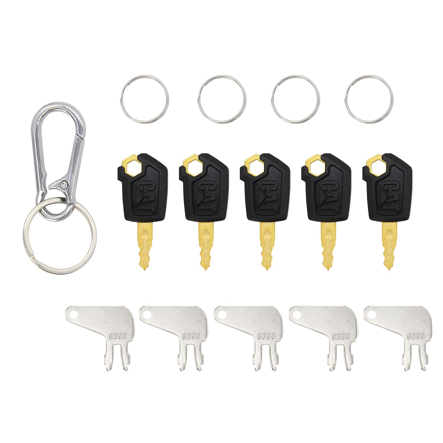 Amazon.com: 10pc 5P8500 5P-8500 Cat Keys and 8398 Battery
