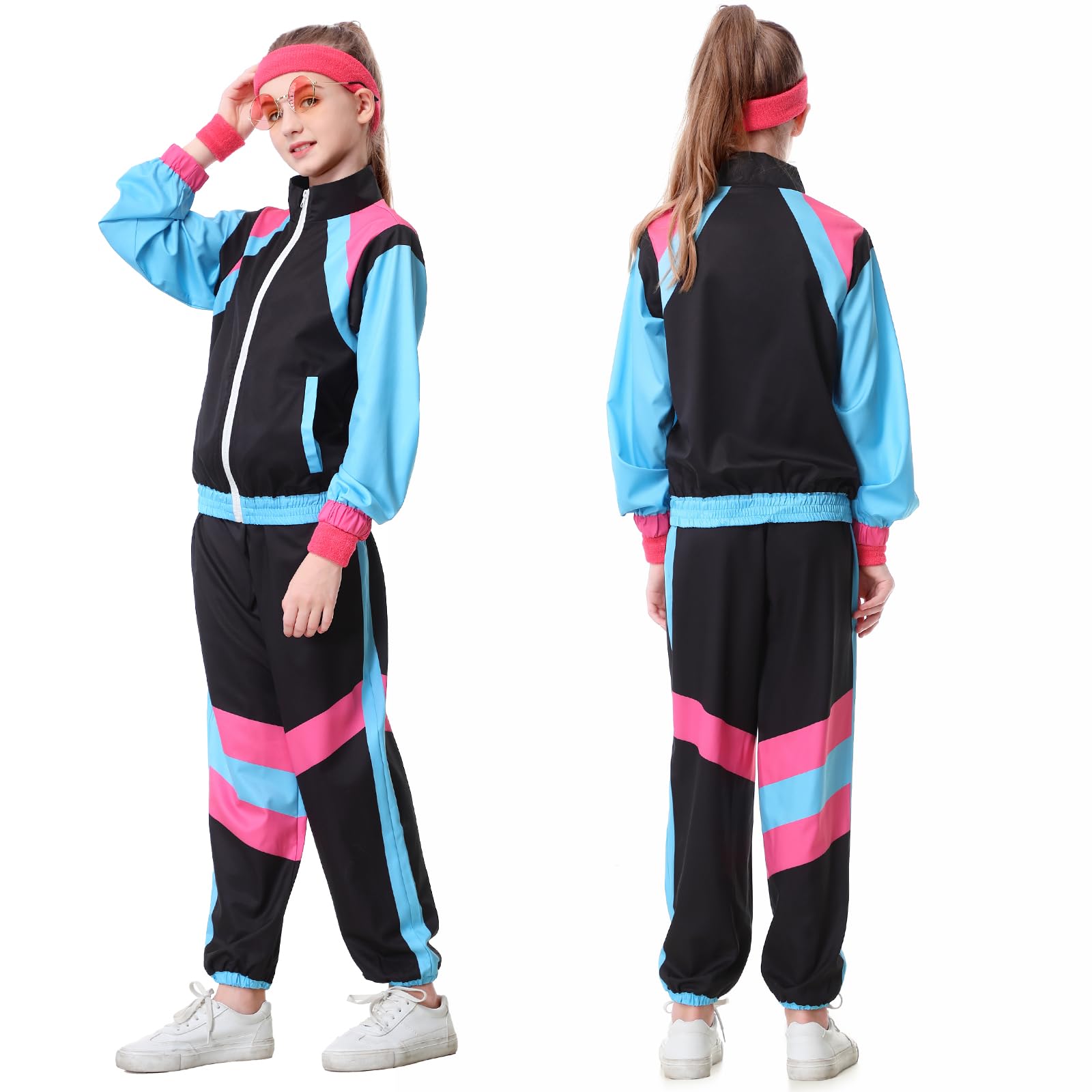 Amazon.com: TIMSOPHIA 80s Tracksuit for Kids, 90s Outfits Boys Girls 6PCS Hip Hop Dance Costume, Colorblock Jacket for Retro Theme Party (Black, 11-12 years) : Toys & Games Amazon.com: TIMSOPHIA 80s Tracksuit for Kids, 90s Outfits Boys Girls 6PCS Hip Hop Dance Costume, Colorblock Jacket for Retro Theme Party (Black, 11-12 years) : Toys & Games