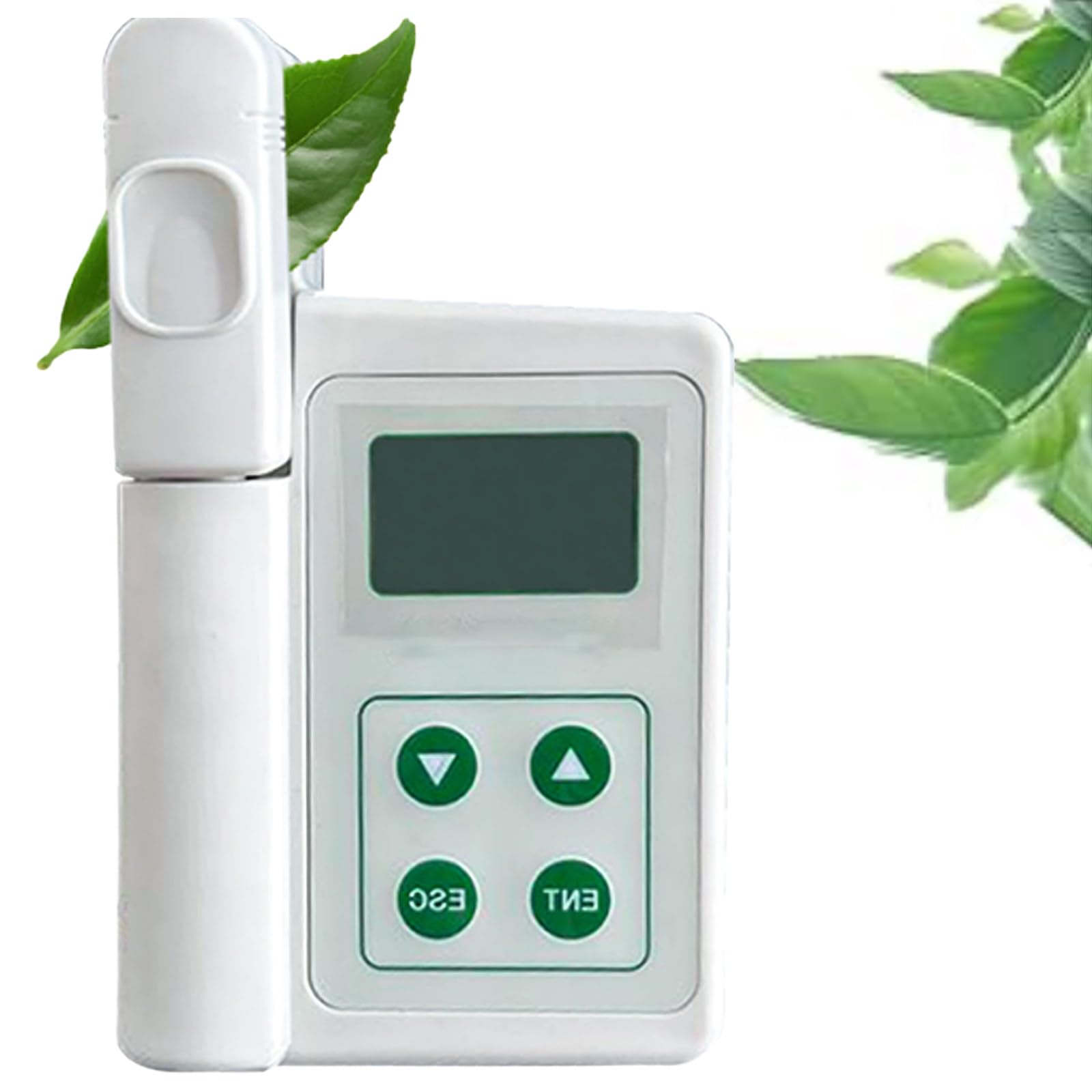 Compteur de chlorophylle pour une mesure précise de la teneur en chlorophylle des feuilles, idéal pour évaluer la santé des plantes et les conditions de croissance