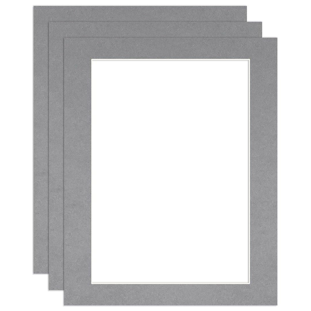 Procut Global 20x16" Mid Grey Picture Mounts - Fits A3 Photo Size โ image 1