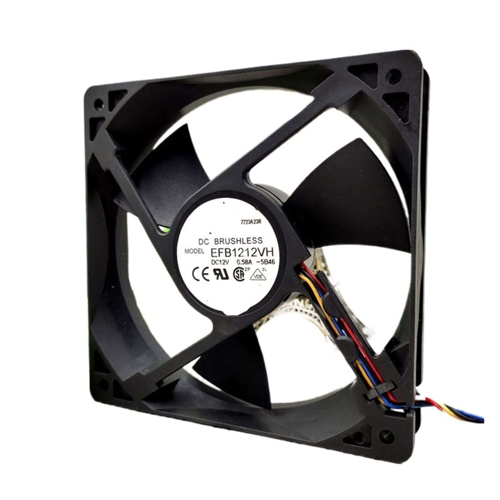 QNEZIQTMH EFB1212VH 12V 0.58A 12025 120 * 120 * 25mm 12cm Cooling Fan