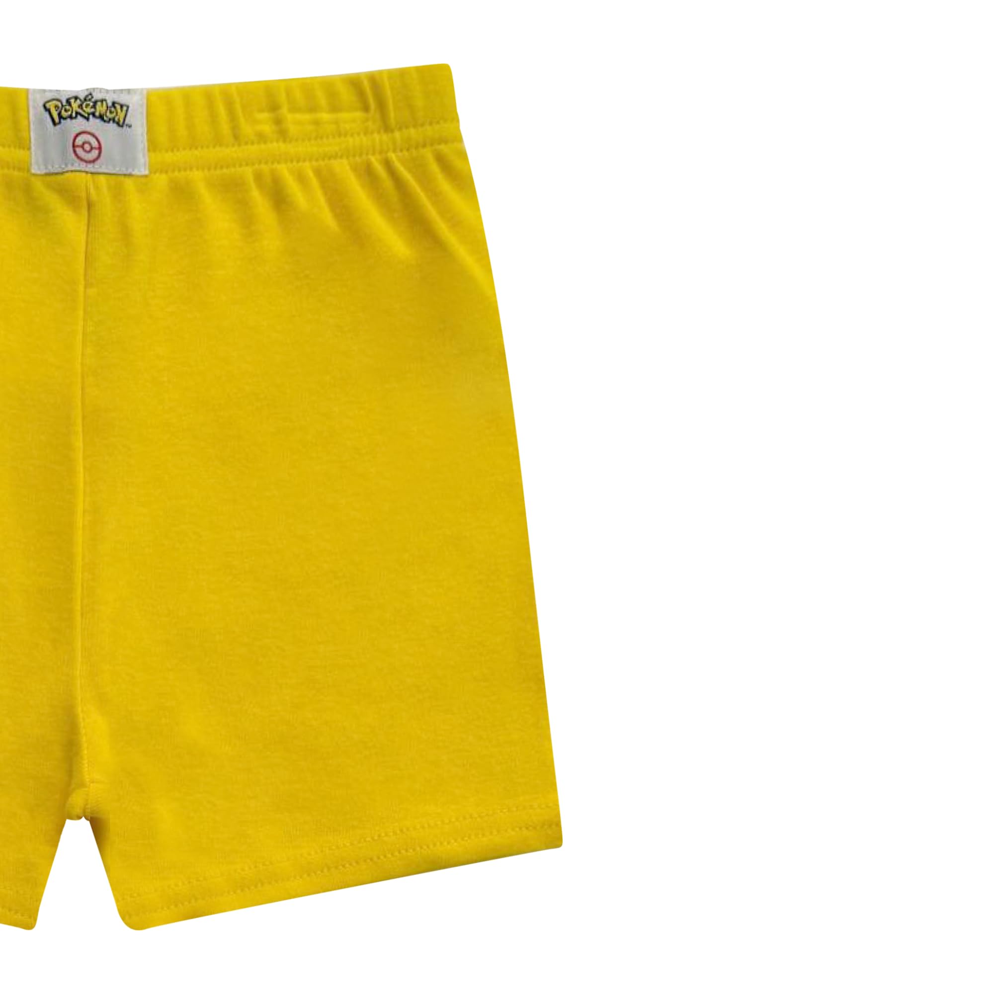 Pokémon - Set pigiama per ragazzi - Set pigiama a maniche corte e pantaloncini, 100% cotone, pigiama estivo per bambini, vestibilità aderente, bianco blu, 8, Bianco blu, 8