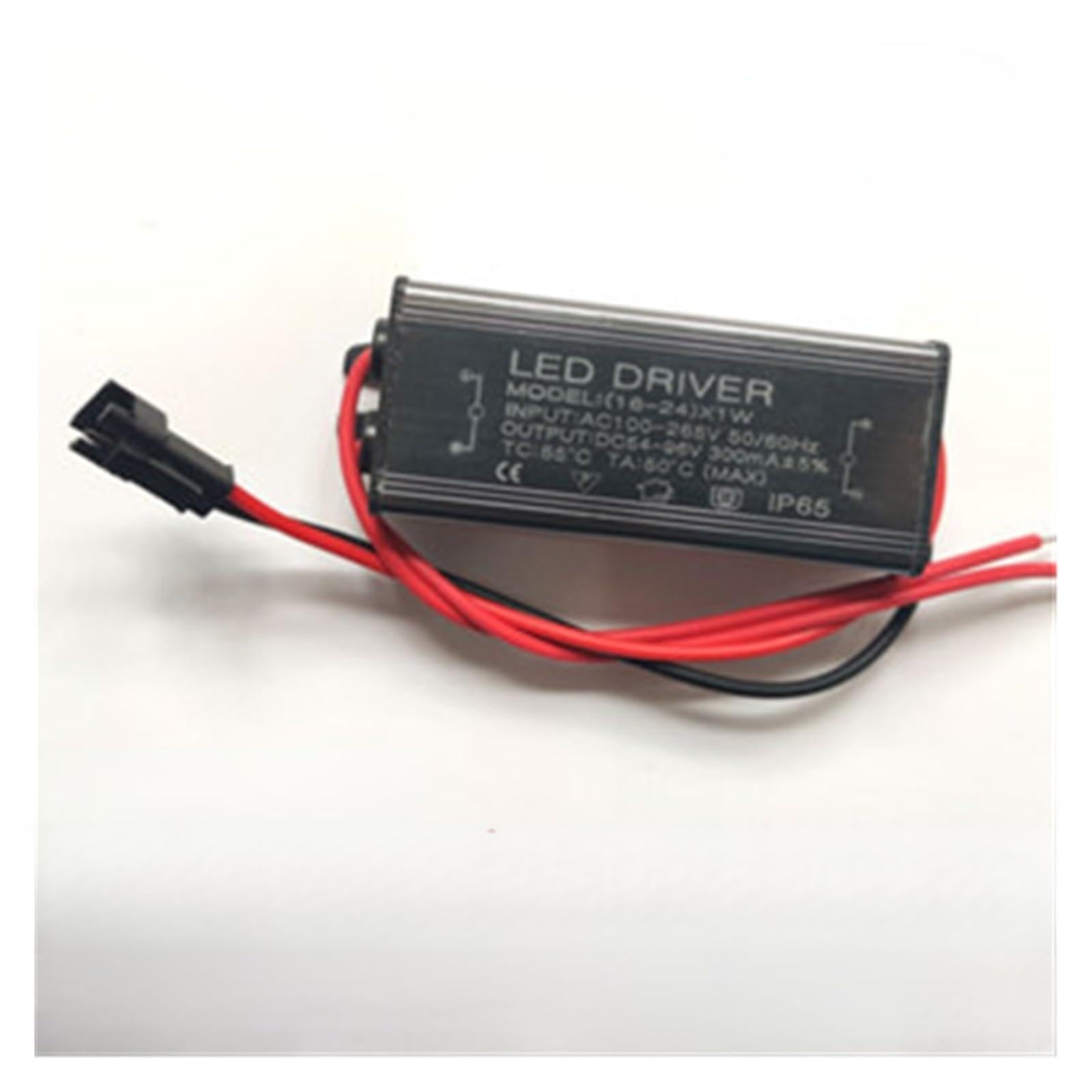JVDDI LED Driver LED Waterproof Driver Power Supply 1-100w Full String Ceiling Lamp Wall Washer Transformer Constant Current Ballast(18-24X1W Terminal wire)