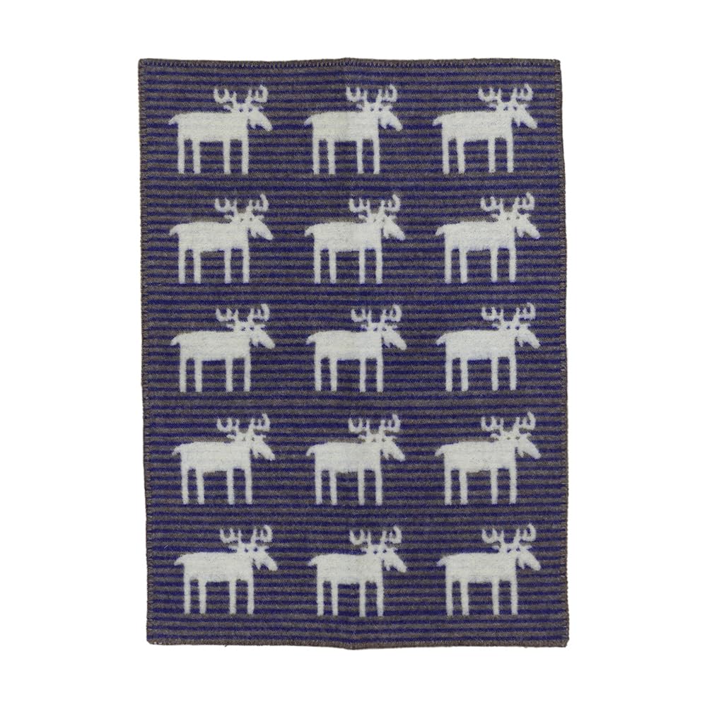 Amazon｜[クリッパン] Klippan ウールブランケット 65x90 Moose