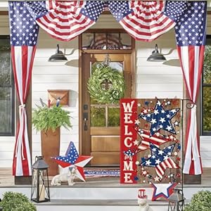 Avoincolorlifepatriotic4thofjulygardenflag12x18inchdoublesidedoutsideamericanstarsandstripeswelcomeyardoutdoordecoration Urban Country Home Decor Avoin colorlife patriotic 4th of july garden flag 12×18 inch double sided outside american stars and stripes welcome yard outdoor decoration urban country home decor