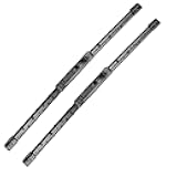 OEM Quality 26 inch + 16 inch Universal J/U Hook Front Windshield Wiper Blades For My Car All-Season Automotive Replacement Blades 2 Pack