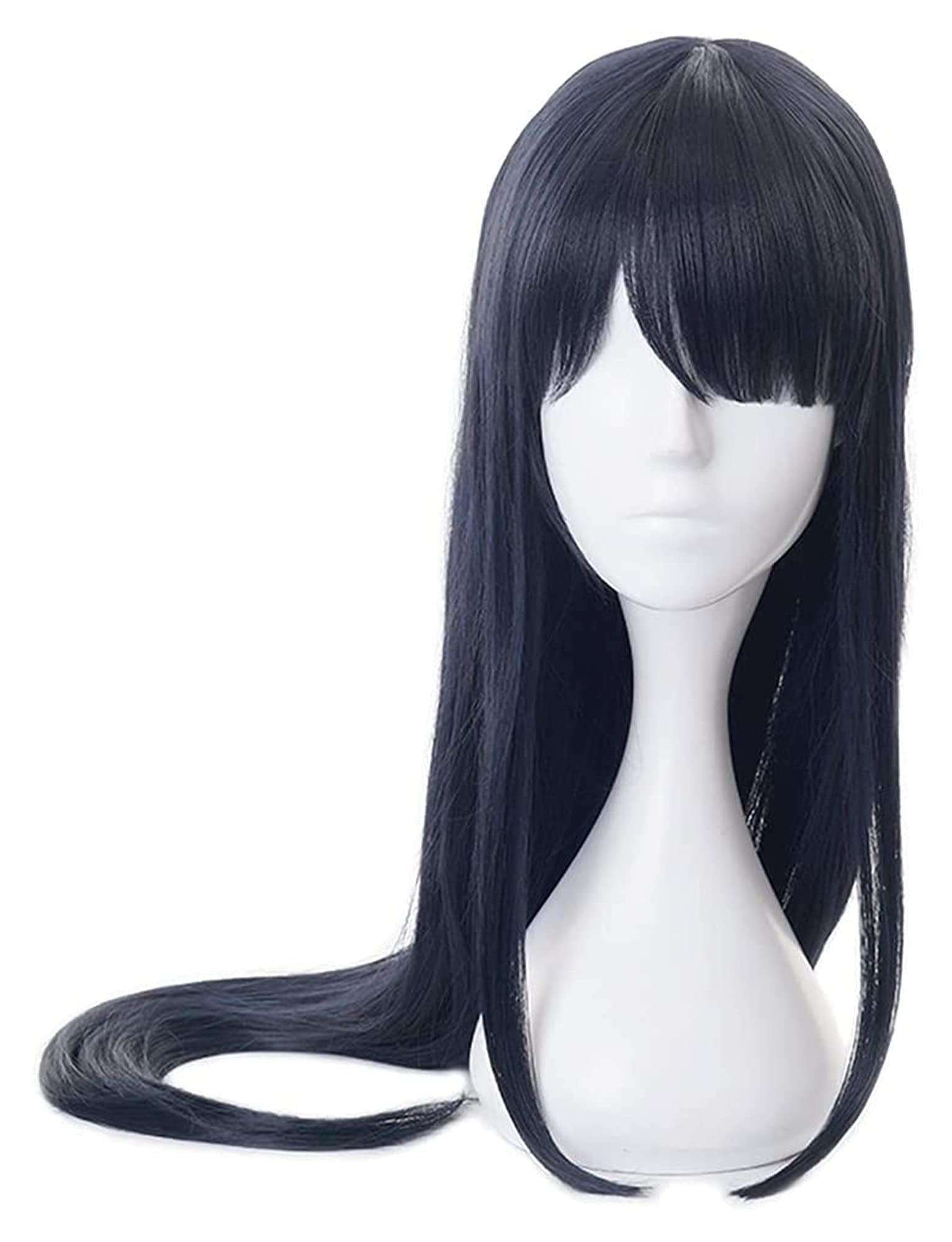 JIANMIN Mayuko Nise Wig, High Rise Invasion Mayuko Nise Cosplay Wig with Clip Ponytail & Wig Cap, Short Ponytail Blonde Anime Cosplay Wig (Color : Yuri Honjou) (Color : Yuri Honjou)