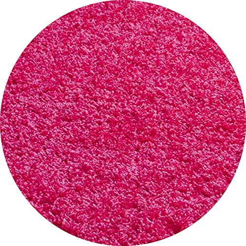 Image of CD Carpet Anti Slip Shaggy Fluffy Fur Rugs and Carpet for Living Room Bedroom Kids Room Plain Circle Carpets for Home with 2 Inch Thickness (Color Baby Pink Size 9x9 Feet Round)
