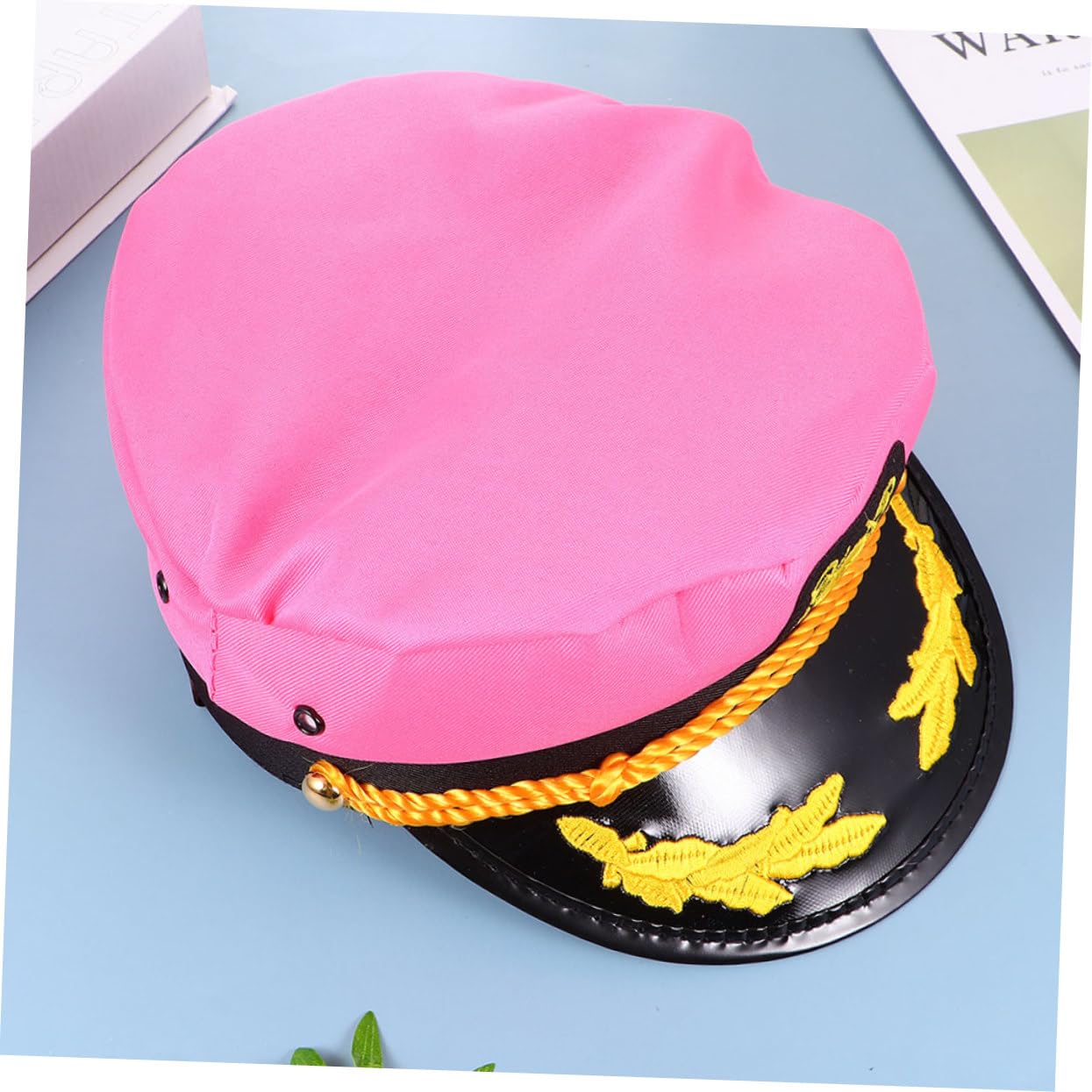 4 Pezzi Cappelli da Capitano per Cosplay e Feste Cappello Marinaio Leggera Accessorio Decorativo per Party Tema Yacht e Costume Uomo Donna