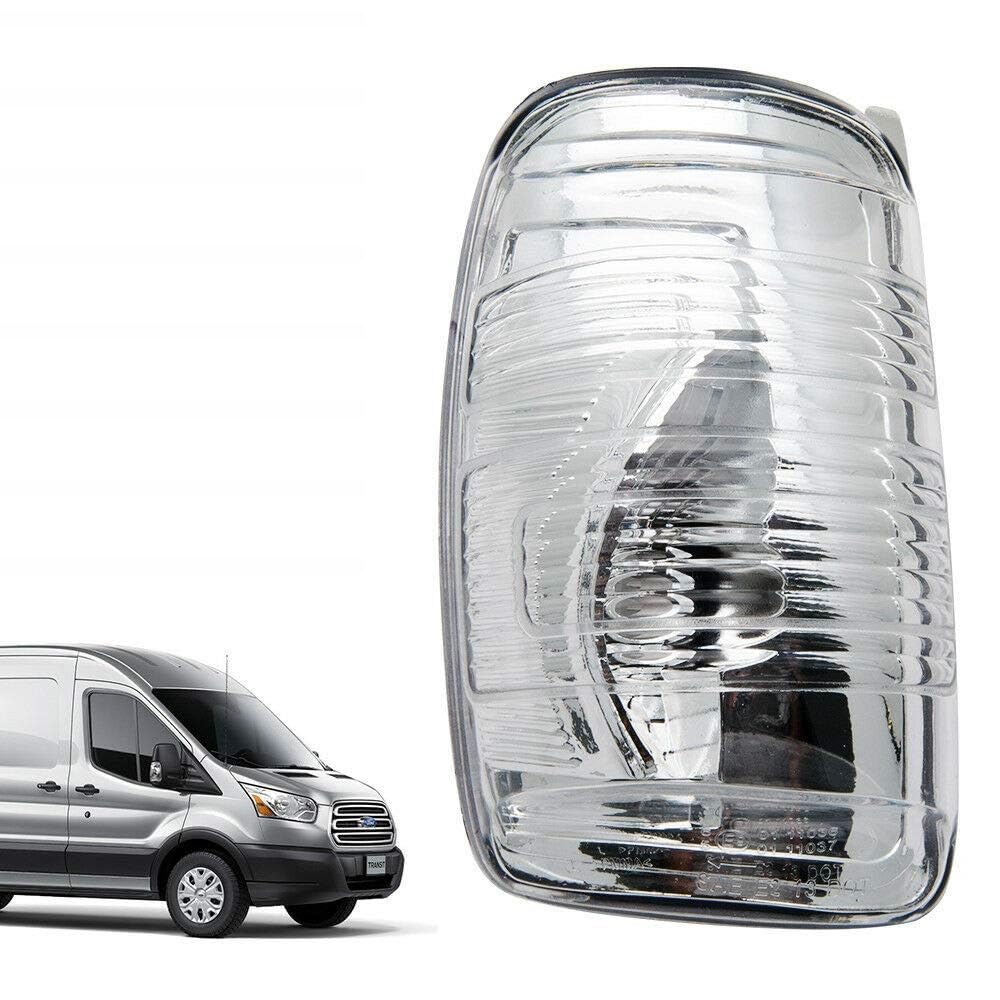 Lente De Lámpara Indicadora De Espejo Retrovisor Izquierdo 1847387 ABS Reemplazo Para Ford Transit MK8 2014 En Adelante RHD Conducción Izquierda Jadeshay A | En Línea