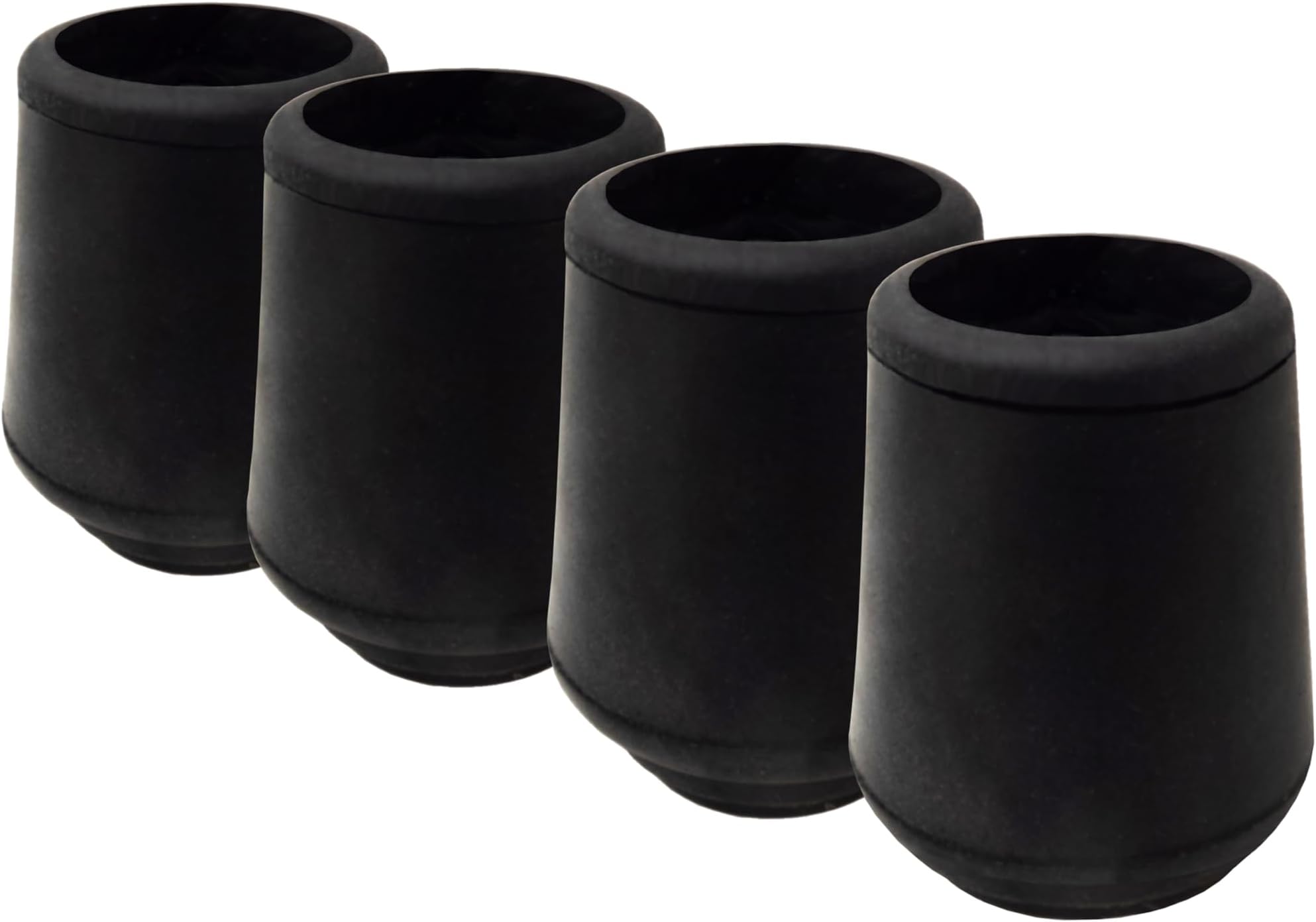 SoftTouch Rubber Leg Tip - (4 Pieces), 3/4", Black