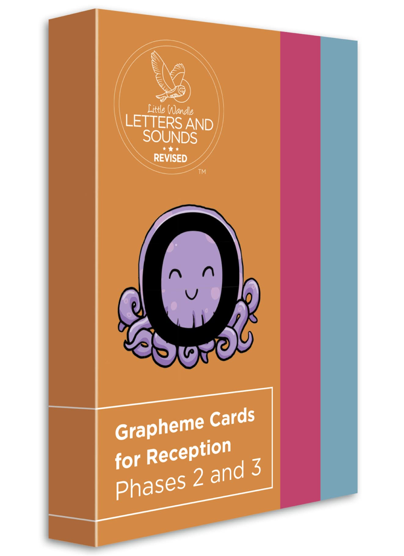 Grapheme Cards for Reception: Phases 2 and 3 (Big Cat Phonics for Little Wandle Letters and Sounds Revised) Card Book – 2 Sept. 2021