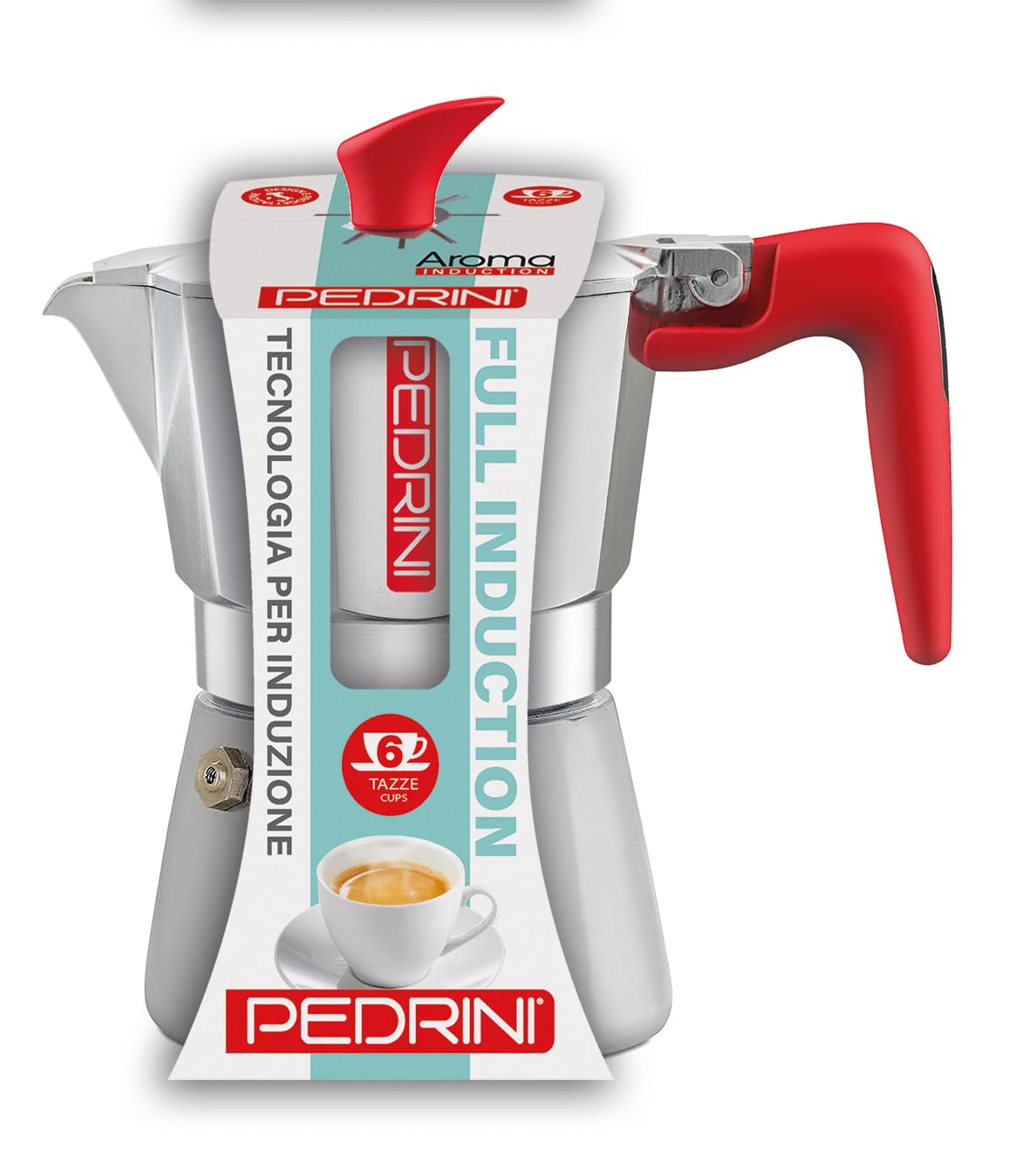 Pedrini P.P.L. S.P.A L.CAFFE' CAFFETTIERA AROMA INDUZ (3 tazze)