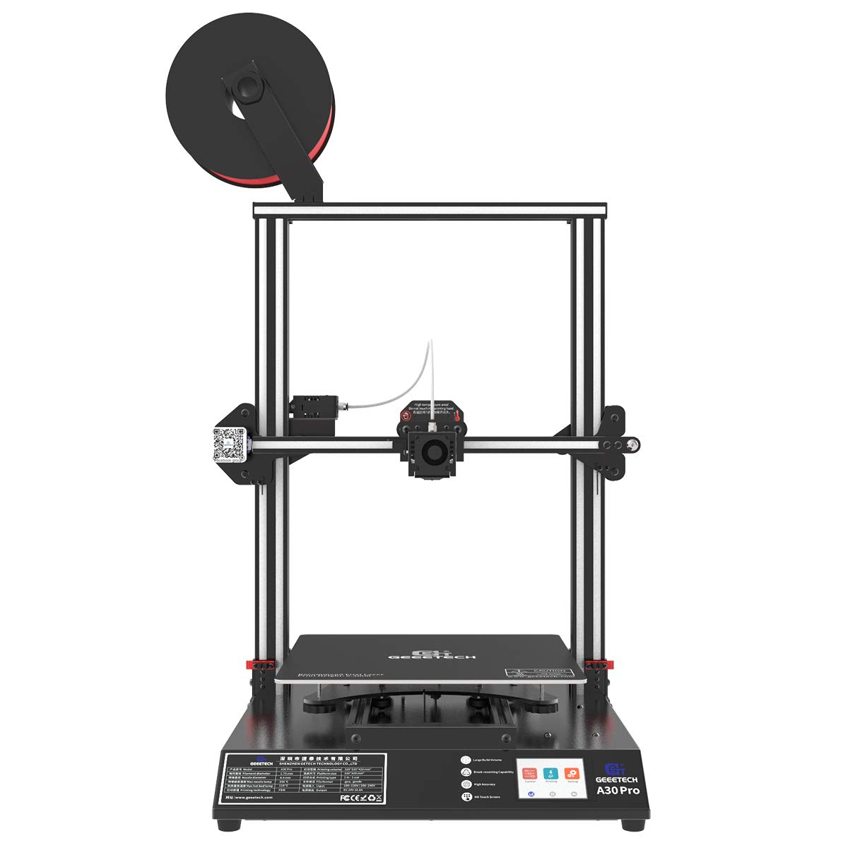Black Friday Clearance Geeetech A30 Pro Single Extruder Printers, Large Volume 3D Printer with TF Card Standalone Printing Semi-Assembled and 3.2 inch Full Color Touch Screen, Built Volume 320x320x420mm. Exclusive Discount 60% Price Geeetech A30 Pro Single Extruder Printers, Large Volume 3D Printer with TF Card Standalone Printing Semi-Assembled and 3.2 inch Full Color Touch Screen, Built Volume 320x320x420mm.