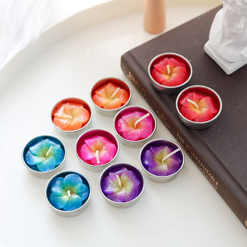 Richland Clear Extended Burn Tealight Candles - White Unscented Set of 400