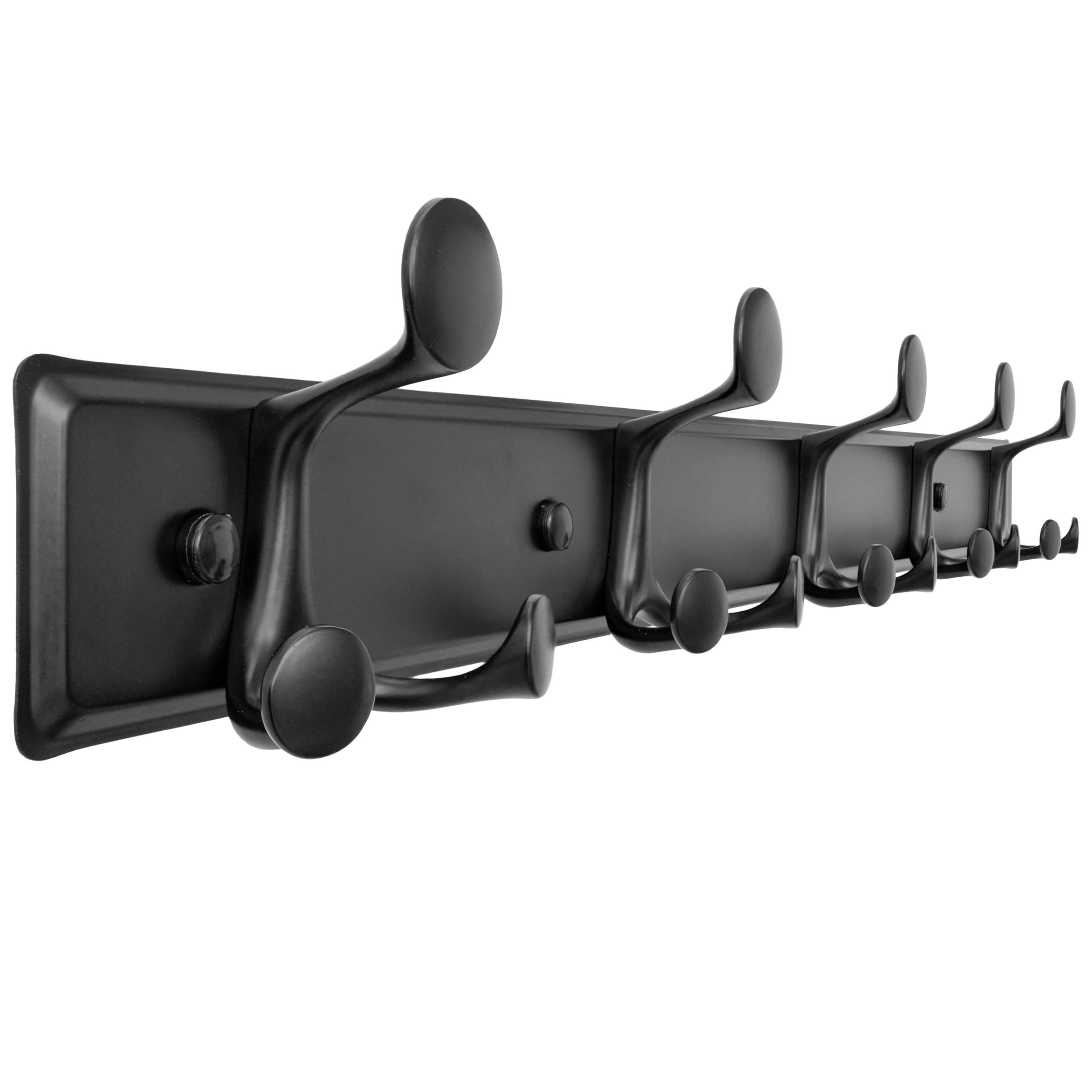 SKOLOO 15 Hooks Wall Mounted Coat Rack, 76cm Long, Modern Coat Hanger