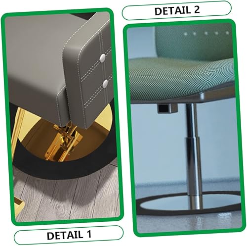Miniatura 8 de Homoyoyo Alfombrilla antideslizante para muebles para silla reclinable de madera de goma antideslizante protector de piso laminado