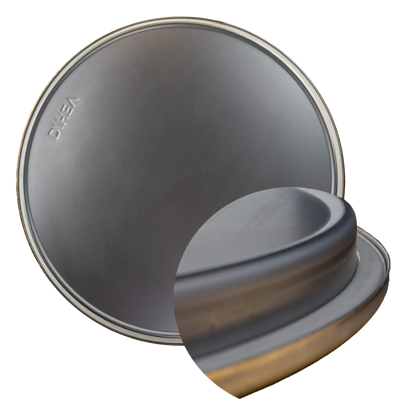 Pattumiera da 60 litri in metallo nero – fusto decorativo universale