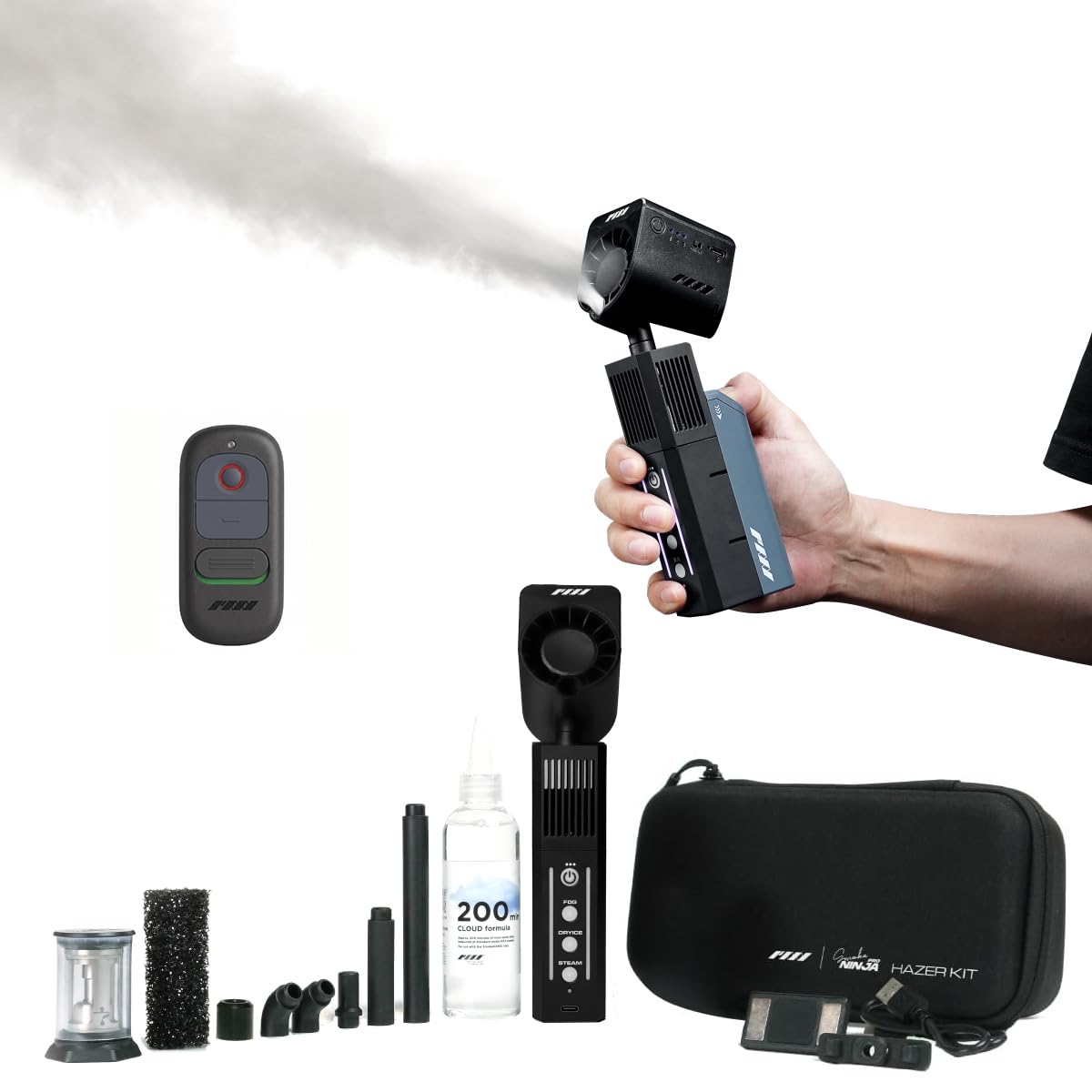 Amazon | PMI SmokeNINJA PRO ポータブルフォグマシン スモークマシン