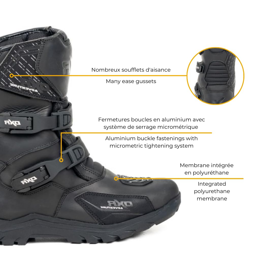 Bottes KRUGER SHORT EVO homme Homologué EN 13634 41