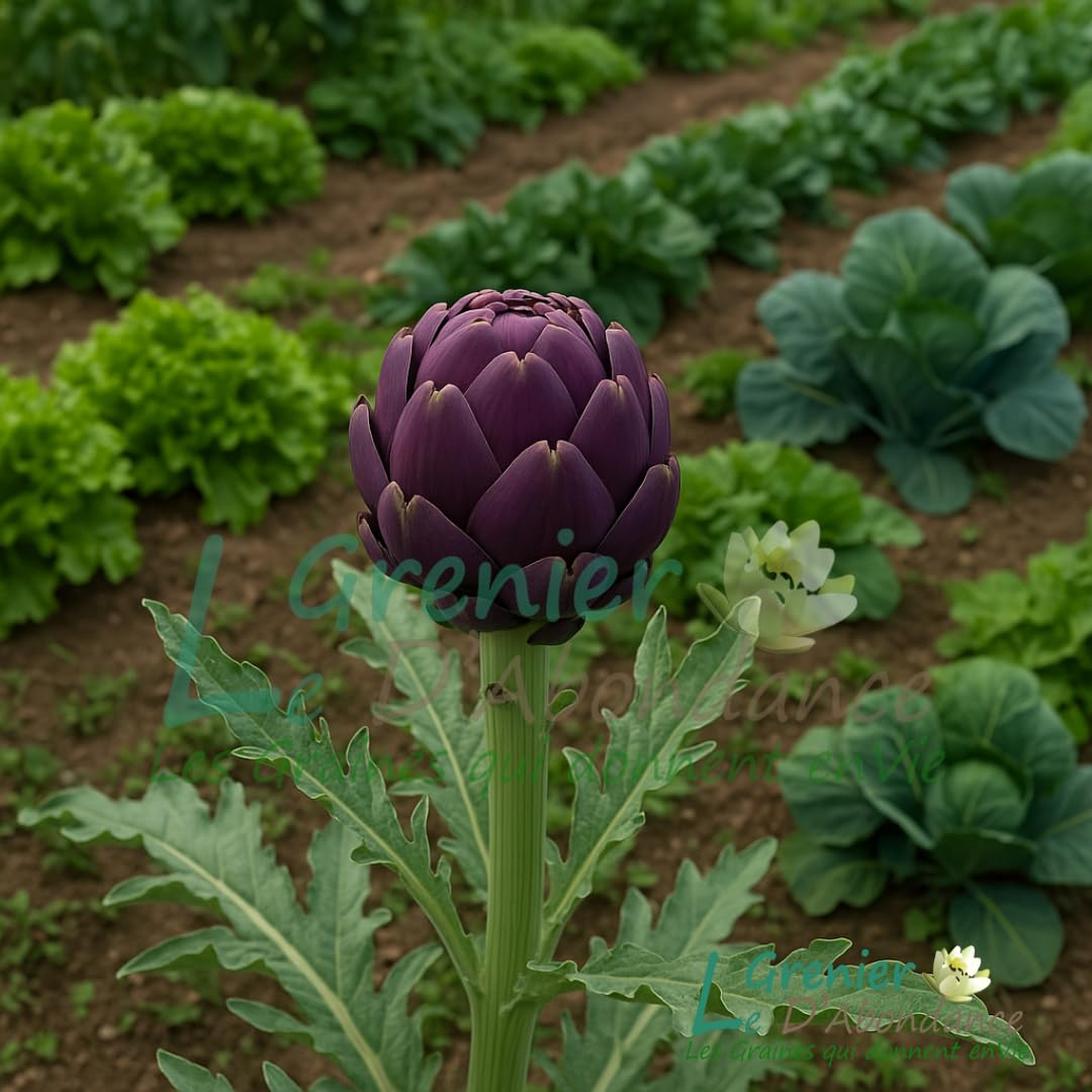 Le Grenier d'Abondance ARTICHAUT Violet de Provence Cynara scolymus 10 graines