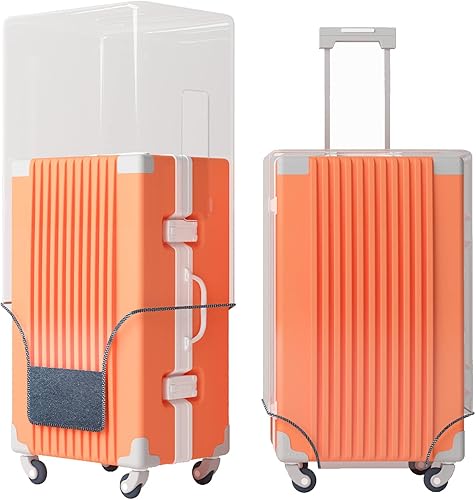 Miniatura 8 de Esholife Funda protectora de PVC transparente para maleta aprobada por la TSA