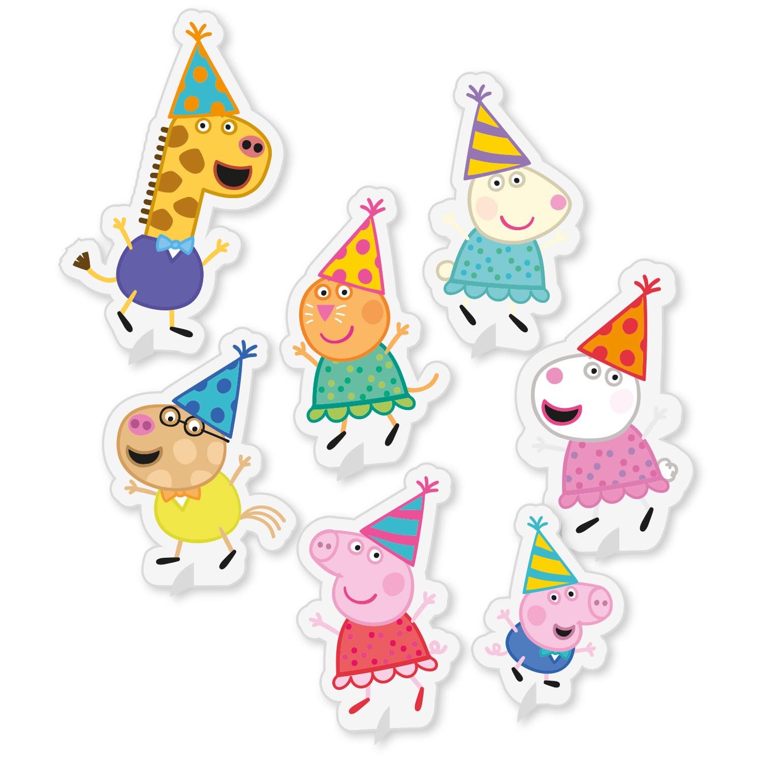 Folieballon Peppa Pig rond - 40 cm
