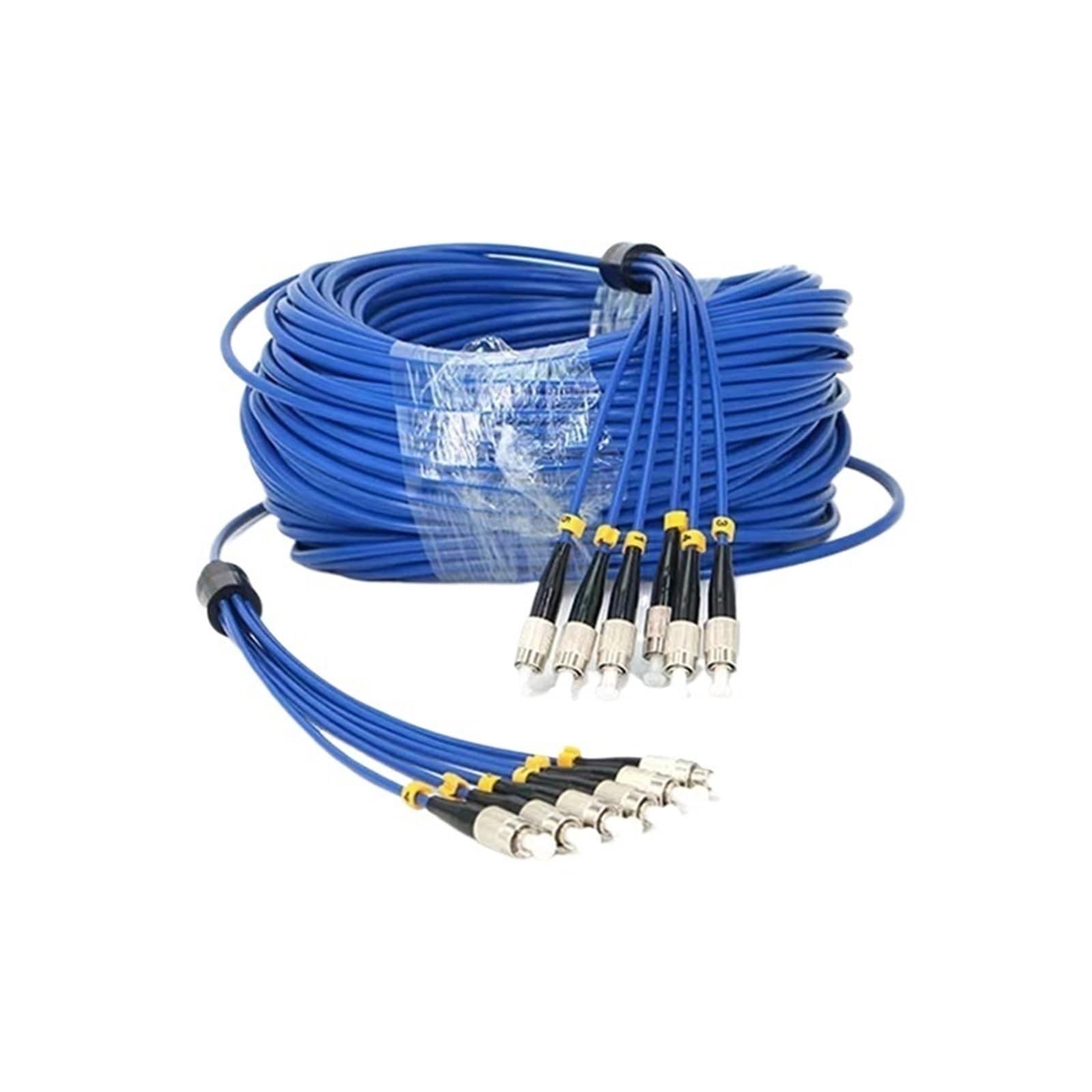 Câble de connexion à fibre optique blindé à 6 cœurs, 150 m-300 m (200 m LC-LC)