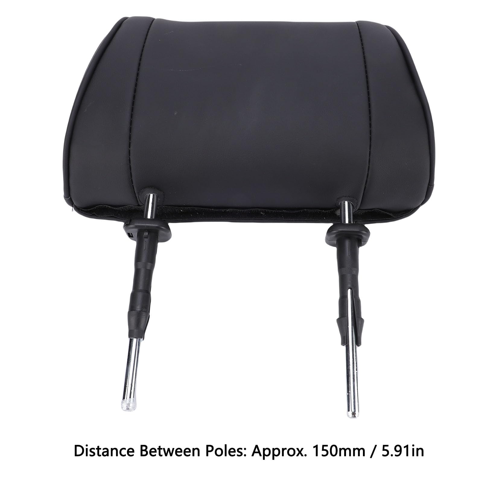Zagłówek Fotela Samochodowego, Pianka Zapamiętująca Kształt Ergonomiczna Uniwersalna Poduszka Pod szyję do Samochodu z Rozstawem Prętów 150 Mm Wygodna, Oddychająca Poduszka Zagłówka ze