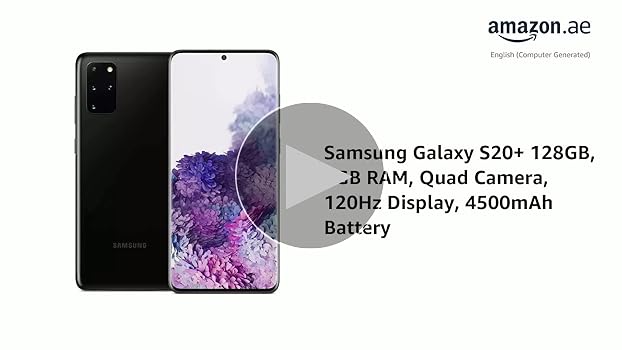 Samsung Galaxy S20+ Dual SIM 128GB 8GB RAM 4G LTE (UAE