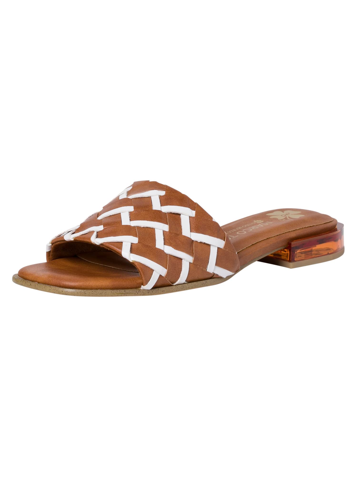 Marco Tozzi Damen 2-2-87116-28 Pantolette, Sandal, COGNAC COMB,