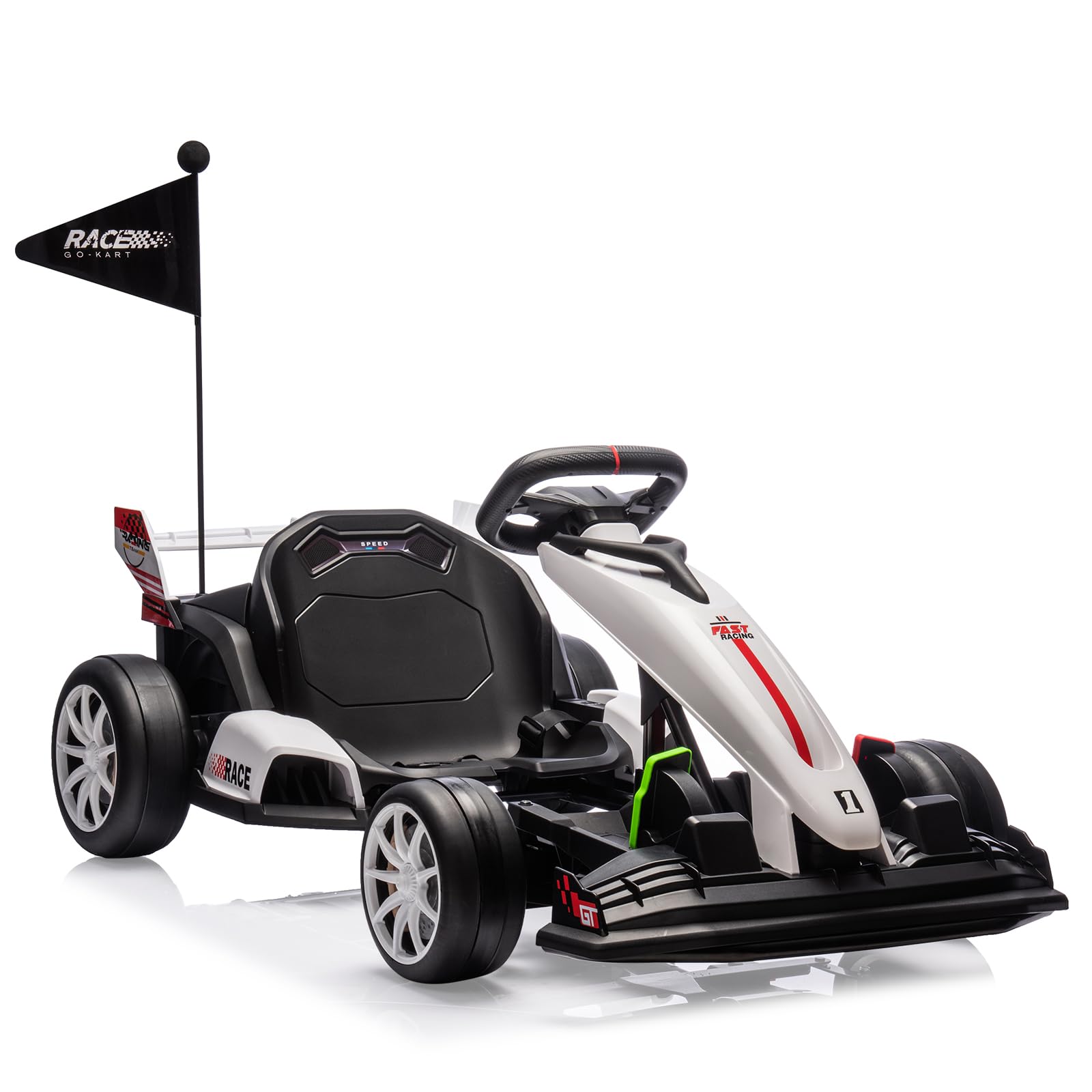 Amazon.com: 24V Electric Go Kart for Kids, Electric Drift Kart