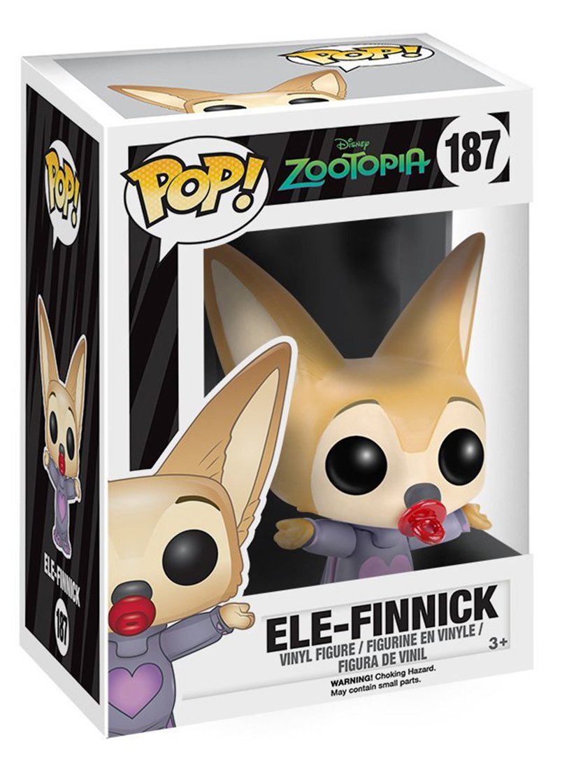 Amazon | Funko - Figurine Zootopie/Zootopia - Ele-Finnick Pop 10cm