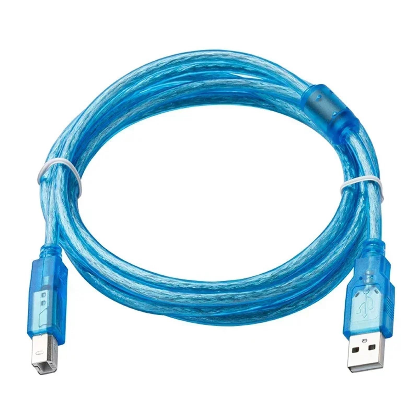2 m USB-Druckerkabel, quadratischer Anschluss Typ A auf B, USB 2.0-Kabel, 2 Meter, 0,5 m, 3 m Länge, elektrische Kabel(3m)