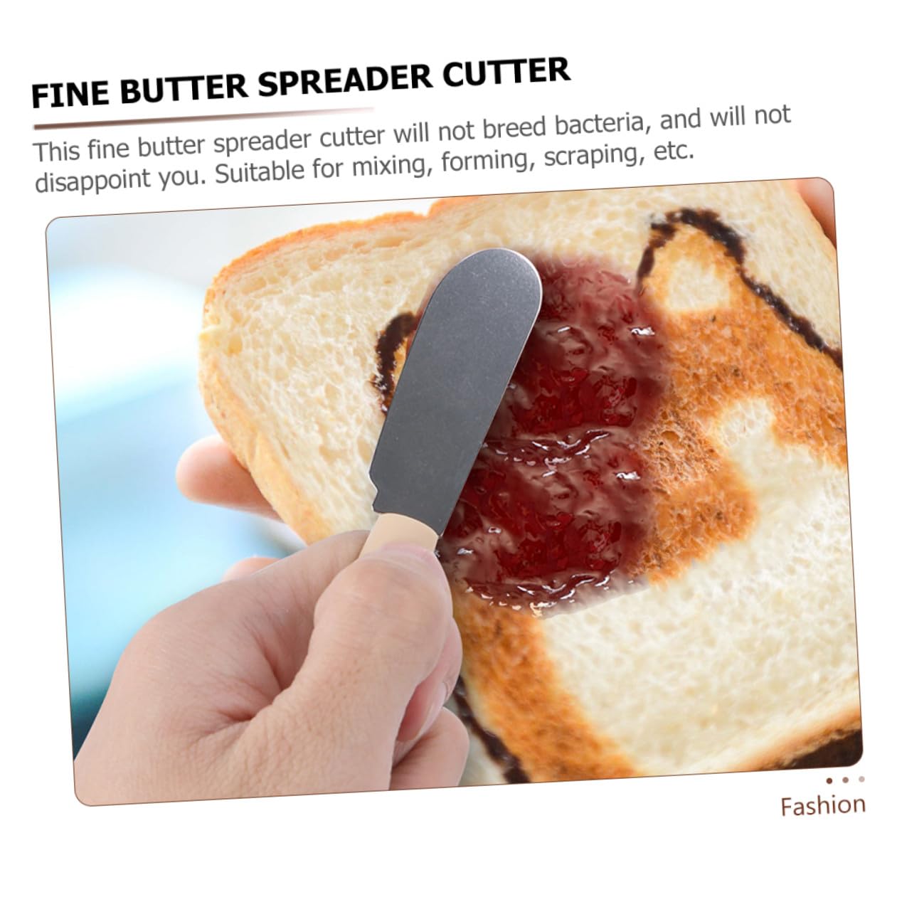 30pièces Spatules à Beurre Acier Inoxydable Avec Poignée Plastique Ustensiles De Cuisine Pour Tartiner Et Épandre