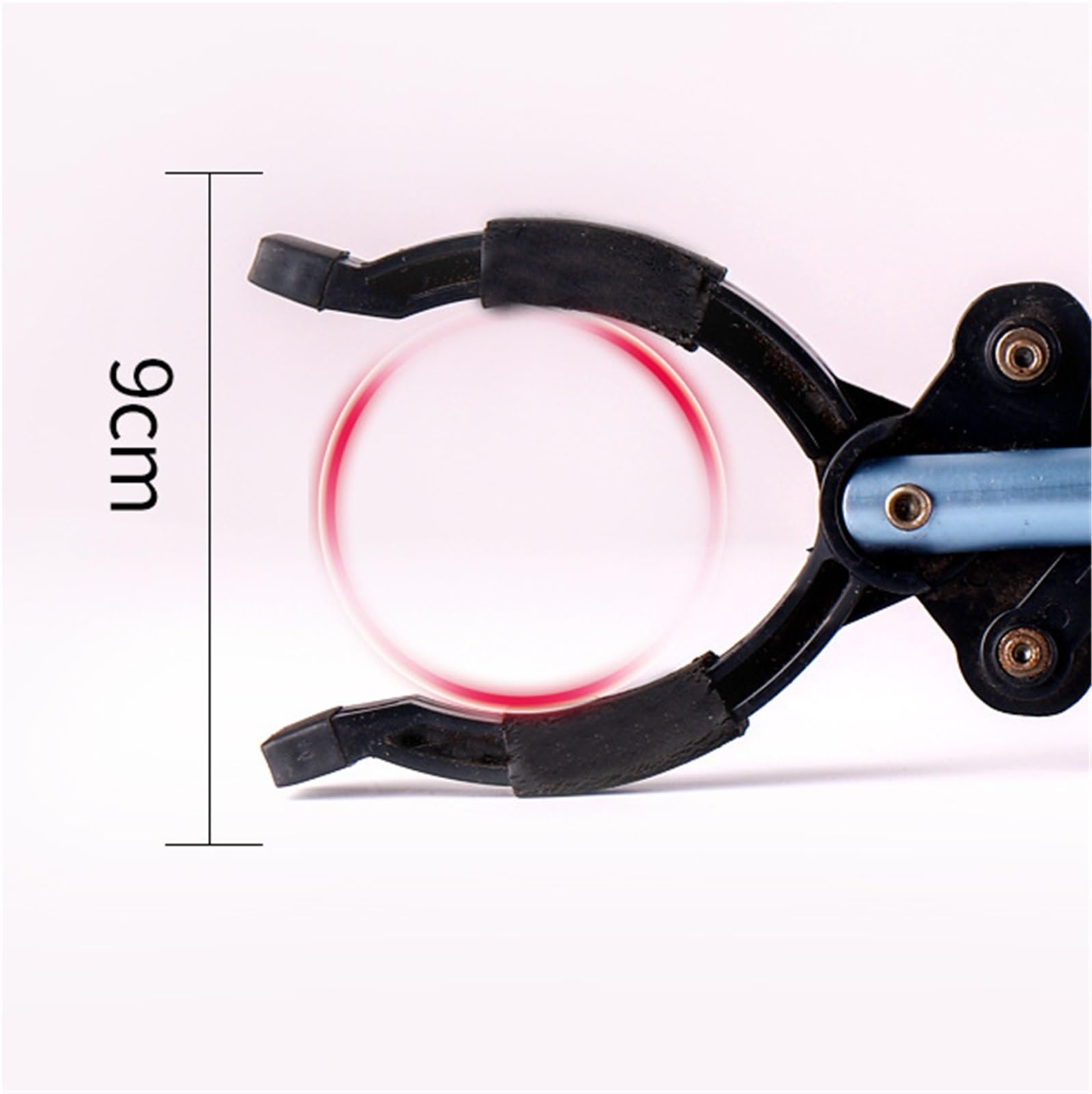 Pinza Recoge Objetos Recogedor De Mango Largo, Ergonómico Ajustable, Puntas Agarre Goma, Herramienta Recogida, Recolector Basura, 2 Uds Agarrador